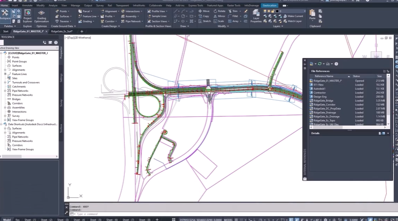 Centralise Civil 3D files in one location