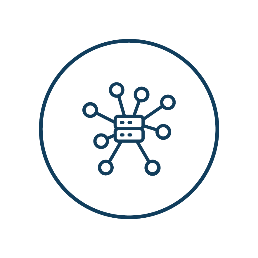 Central Data Icon