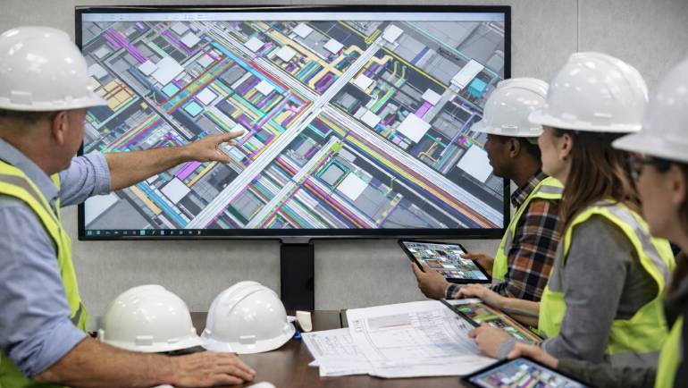 GC-Coordination-Meeting-with-BIM-Screen